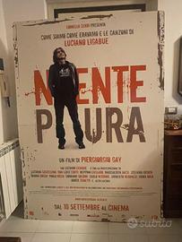 Ligabue cartonato doppio Niente Paura docufilm