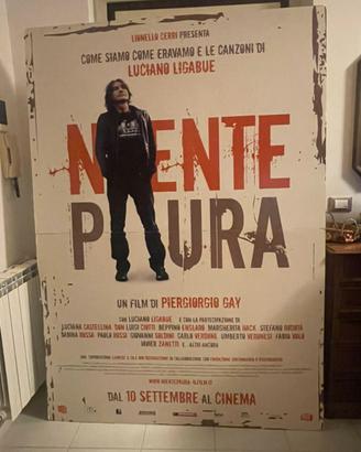 Ligabue cartonato doppio Niente Paura docufilm