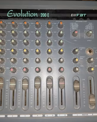 Mixer Analogico FBT Evolution 200 E