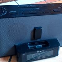 Docking station Sony radio sveglia ingresso ipod 