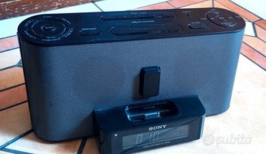 Docking station Sony radio sveglia ingresso ipod 