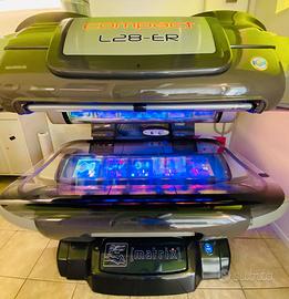 Lettino solarium professionale – Modello MATRIX L2