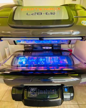 Lettino solarium professionale – Modello MATRIX L2