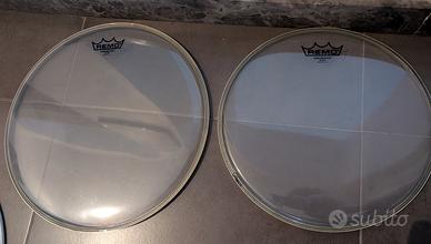 Remo Ambassador Clear 12" - 14" 