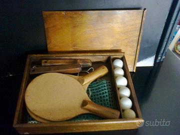 Collezione  d'epoca di N° 2 set tennis tavolo  ,