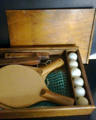 Collezione  d'epoca di N° 2 set tennis tavolo  ,