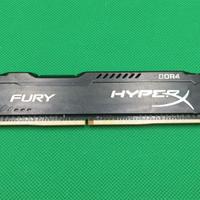 HyperX Fury Memoria 4 GB, 2133 MHz, DDR4