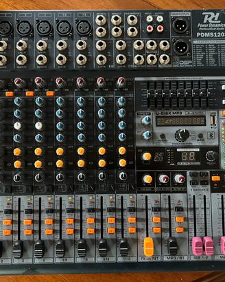 Mixer Audio Power Dynamics PDM s1203 12 canali