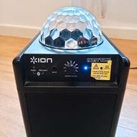 Cassa bluetooth con luci LED effetto discoteca 