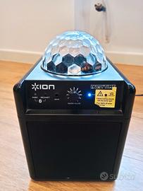 Cassa bluetooth con luci LED effetto discoteca 