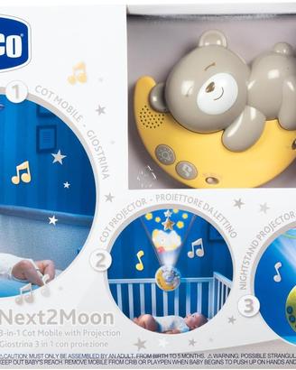 Chicco Next2Mon Giostrina 3in1 con proiettore