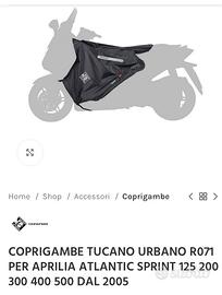 Coprigambe Tucano Urbano mod. R071 per Atlantic.