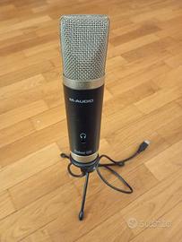 Microfono USB M-Audio