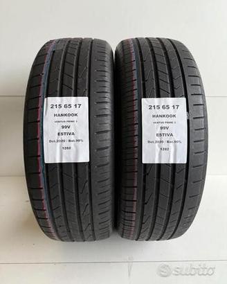 2 gomme 215 65 17 hankook a1282