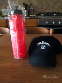 Cappello jack daniels e borraccia