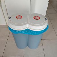 Pattumiera doppia raccolta differenziata 2 scompar