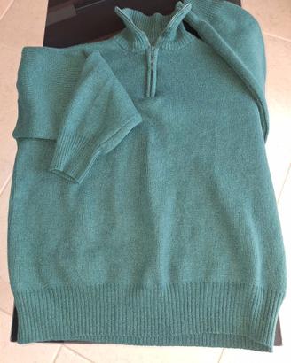 Maglia verde calda