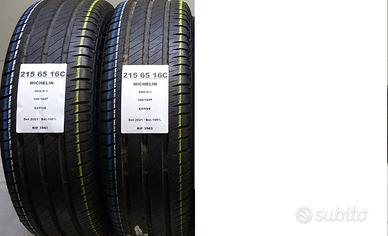 2 GOMME 215 65 16C MICHELIN 100% RIF3943