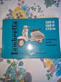 lambretta innocenti 125LI  175tv catalogo ricambi