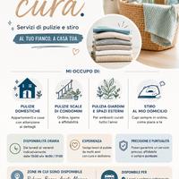Pulizie domestiche e stiro
