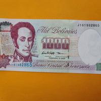Banconota 1.000 Bolivares Venezuela del 1998 Fds