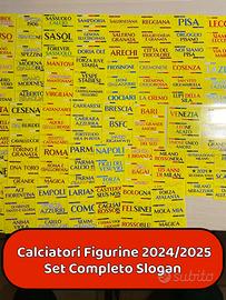 Calciatori  2024 / 2025 - Set Completo Slogan