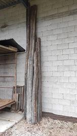 travi in legno di castagno antiche