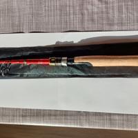 canna da pesca in carbonio spinning travel 