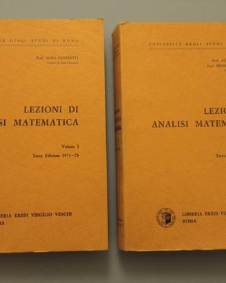Lezioni di Analisi matematica 1+2 - A. Ghizzetti