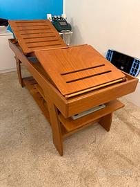 Lettino da massaggio in legno