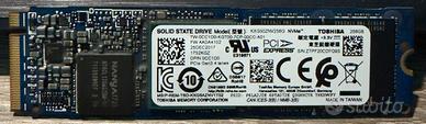 SSD NVMe M.2 256GB Toshiba (OEM Dell) 95 %