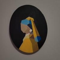 Ragazza col turbante – Stile Minimalista Geometric