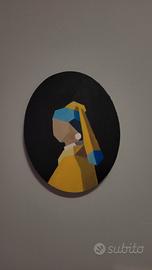 Ragazza col turbante – Stile Minimalista Geometric