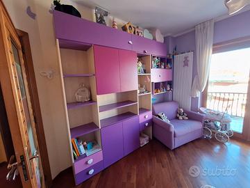 parete attrezzata per cameretta