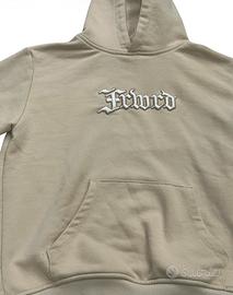 Felpa bimbo beige con scritta FRWRD 8 anni