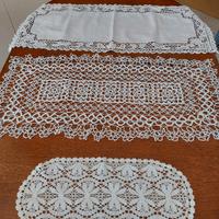 Set centrini in cotone 