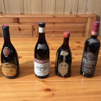 5 bottiglie vino rosso