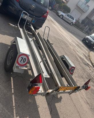Carello porta moto