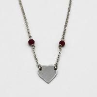 Collana Chimera argento 925 con un cuoricino L.310