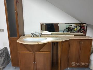 Mobile Da Bagno In Legno Di Ciliegio