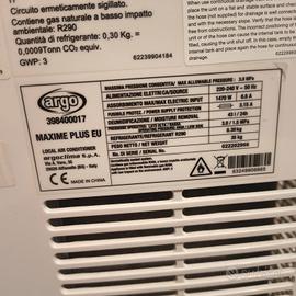 condizionatore argo 13.000 btu