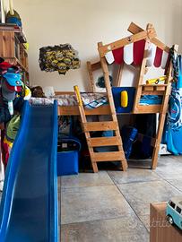Letto gioco camera bambino