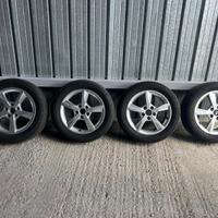 4 RUOTE 205 55 16 DUNLOP AUDI VW DOT 2022