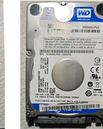 3 HDD 2,5" 2xWD + 1xHitachi + 2 Box Orico x 2,5"