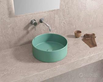 Lavabo da appoggio Turquoise Opaco Art. LT. 3134-M