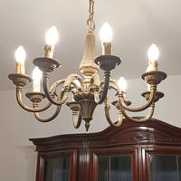 lampadario in ottone 