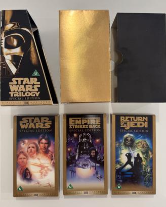 STAR WARS TRILOGY GOLD - SPECIAL EDITION - VHS - 1