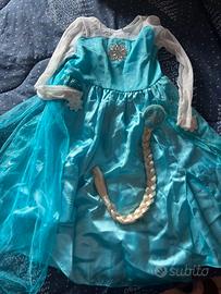 Costume Carnevale Elsa (Frozen) - 10 Anni (140 cm)
