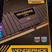 Corsair vengeance ddr4 4x8 3600 mhz