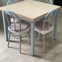 Tavolo moderno allungabile + sedie